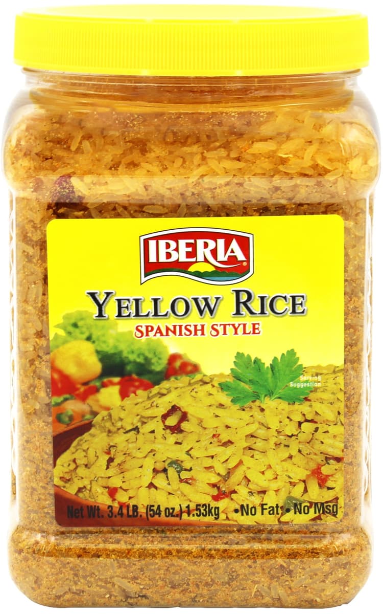 Iberia Yellow Rice Jar