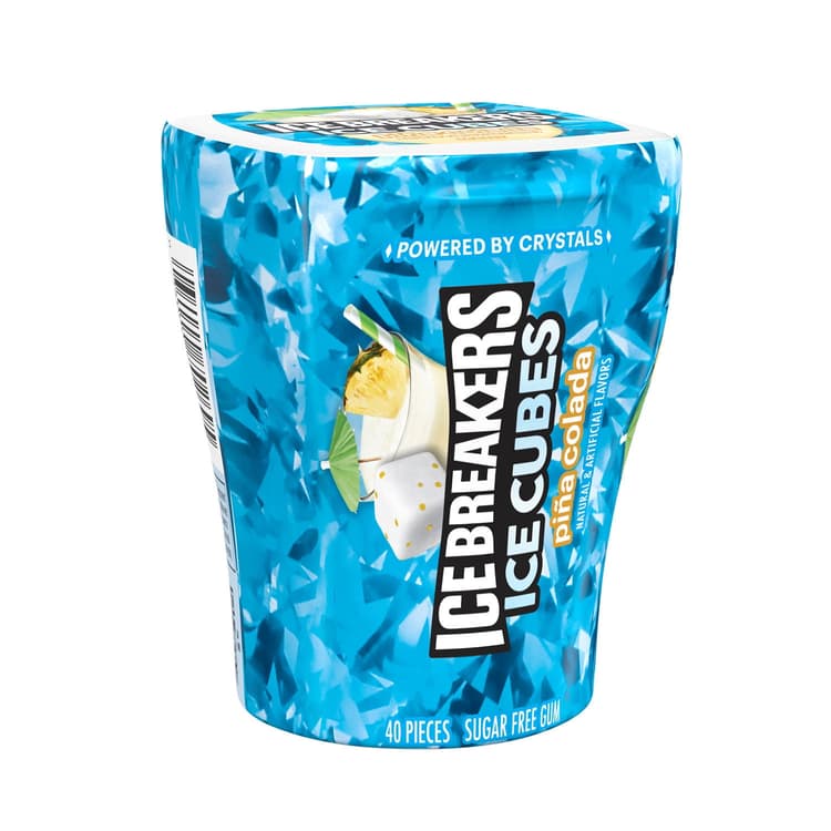 Ice Breakers Ice Cubes Pina Colada Flavored Sugar Free Gum