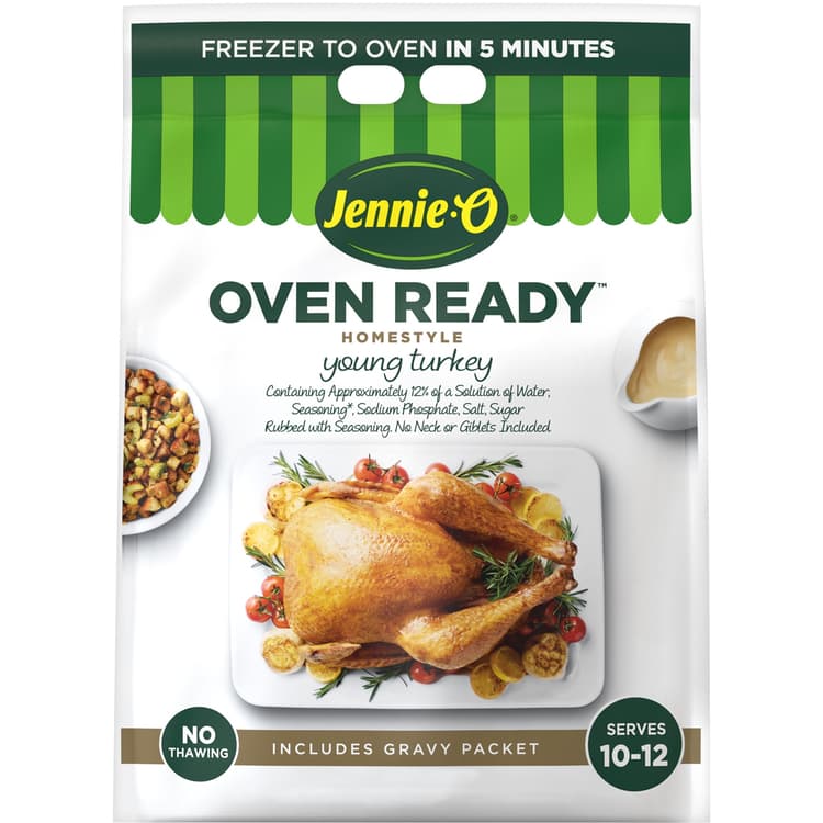 Jennie-O Oven Ready Whole Turkey, , Plastic Bag