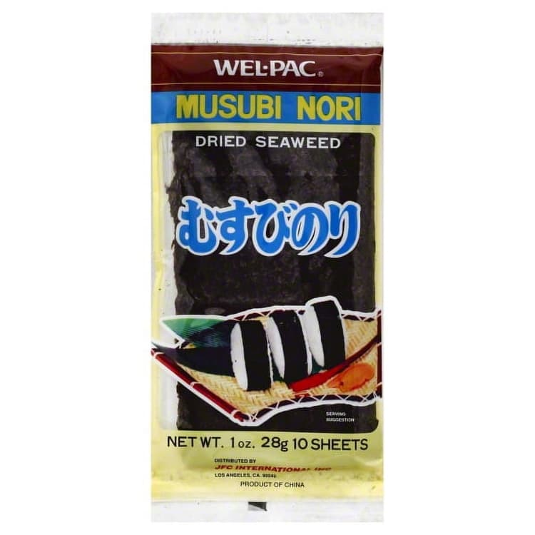 Wel Pac, Wel-Pac - Dried Seaweed, Musubi Nori