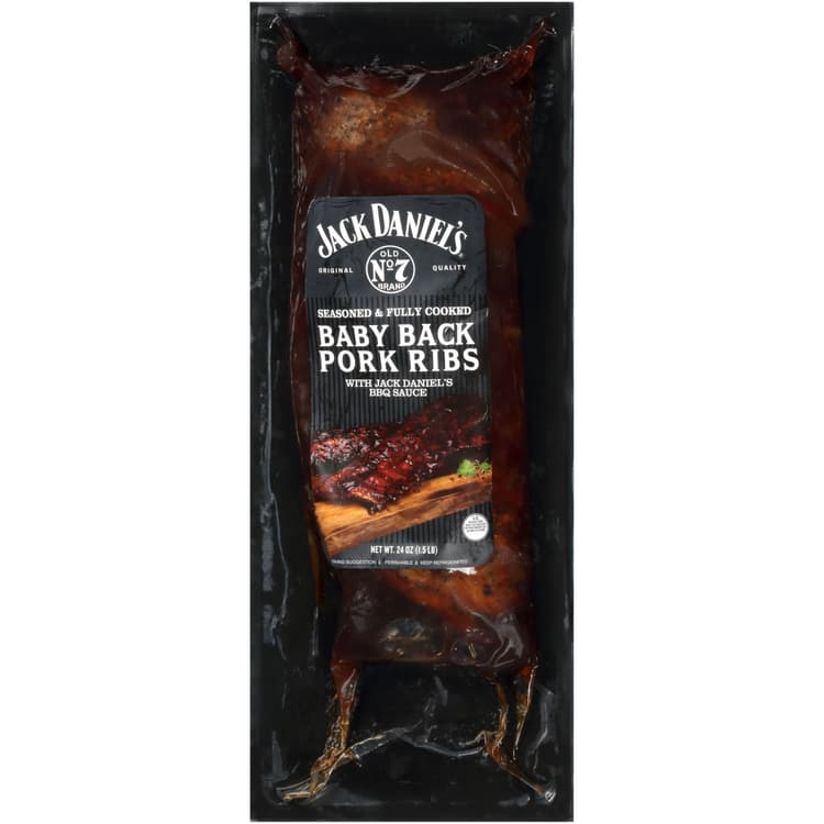 Jack Daniels Baby Back Pork Ribs With Jack Daniels Bbq Sauce
