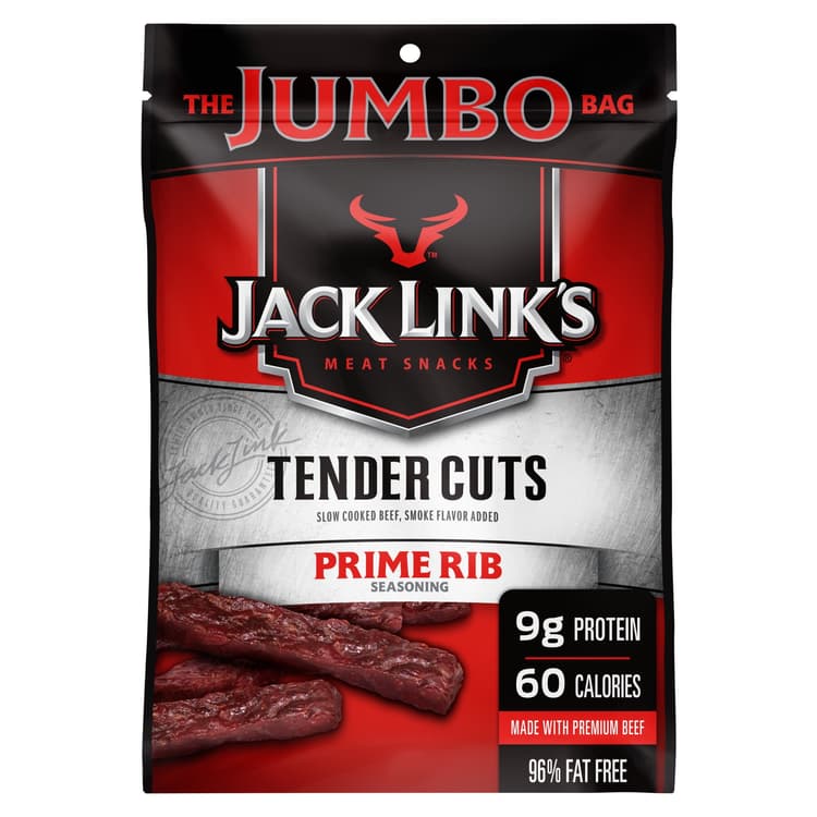 Jack Link'S 100% Tender Cuts Prime Rib Seasoning Resealable Bag