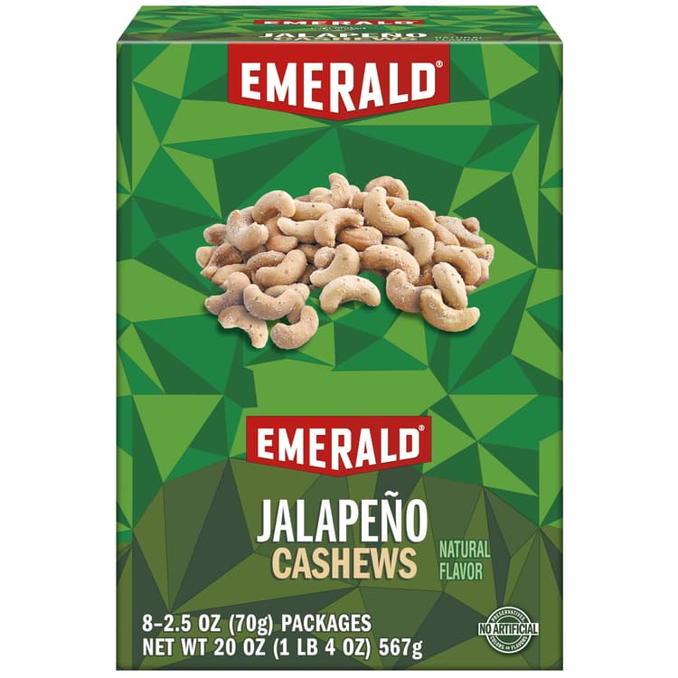Emerald Jalapeno Cashews