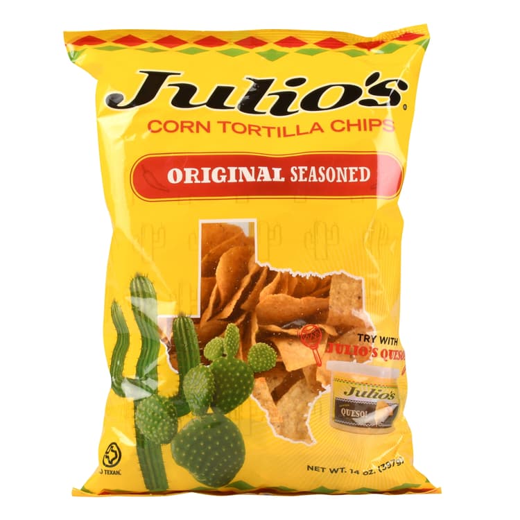 Julio'S Seasoned Corn Tortilla Chips