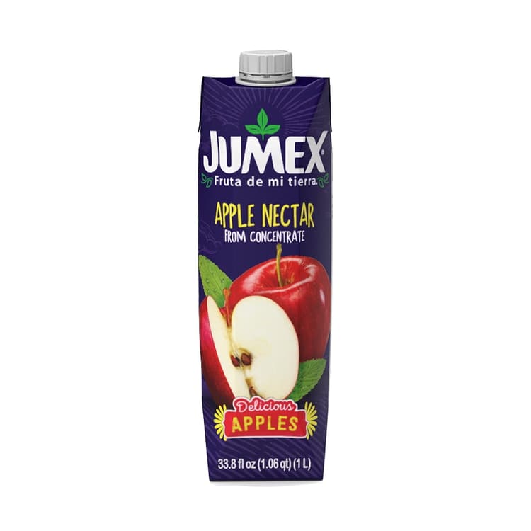 Jumex Nectar From Concentrate Apple Carton