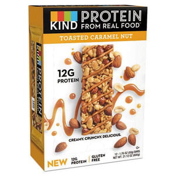 Kind Protein Bars, Caramel Nut