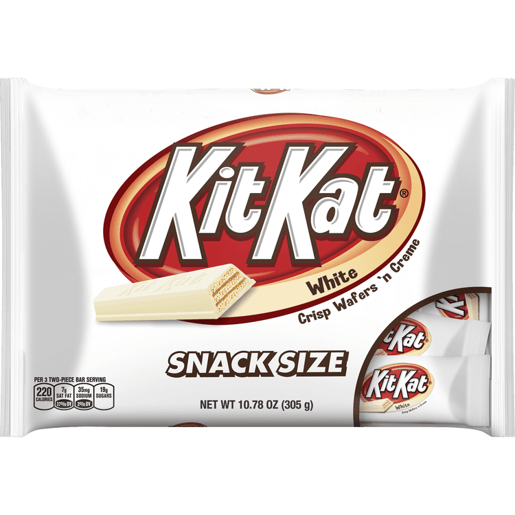 Kit Kat White Creme Wafer Snack Size Candy Bars