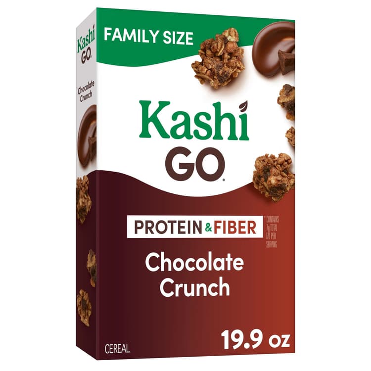 Kashi Go Chocolate Crunch Cold Breakfast Cereal, Family Size