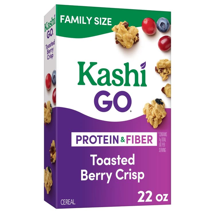 Kashi Go Toasted Berry Crisp Breakfast Cereal, Family Size