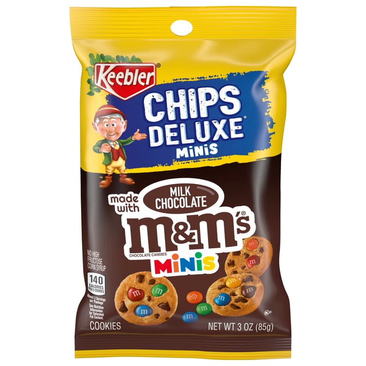 Keebler Chips Deluxe Mini M&Ms Cookies