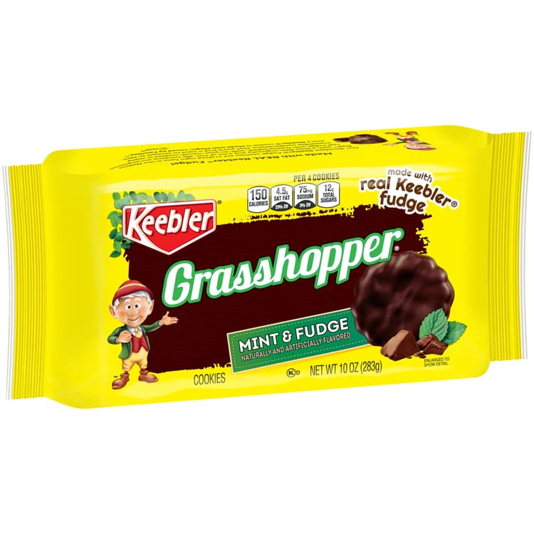 Keebler Grasshopper Mint & Fudge Cookies