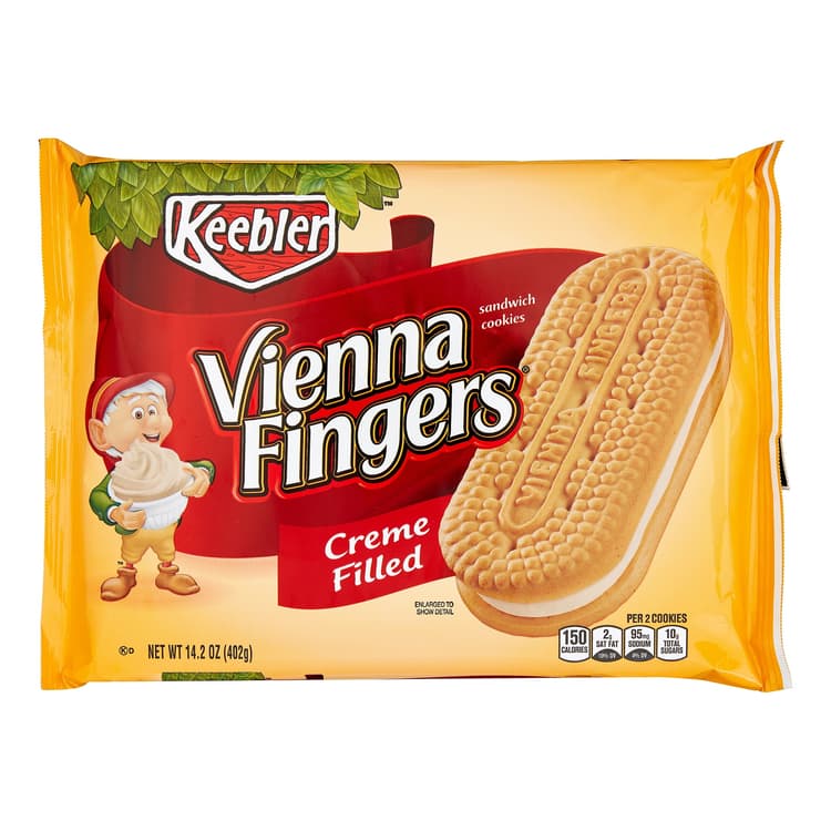 Keebler Vienna Fingers Creme Filled Sandwich Cookies