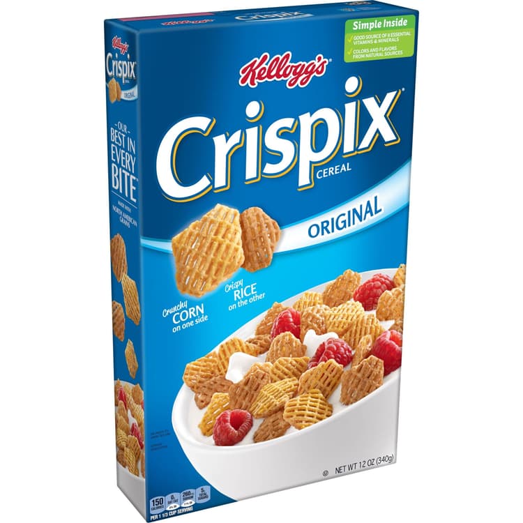 Kellogg'S Crispix Cereal Original - Low Fodmap Certified