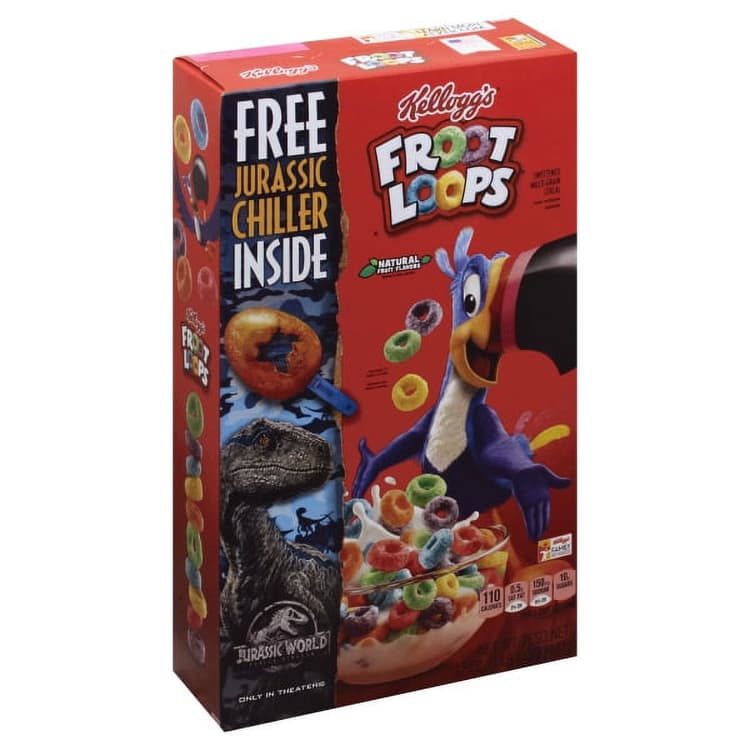 Froot Loops Cereal Breakfast Cereal, Original, Good Source Of Fiber