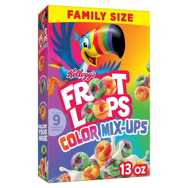 Kellogg'S Froot Loops Color Mix-Ups