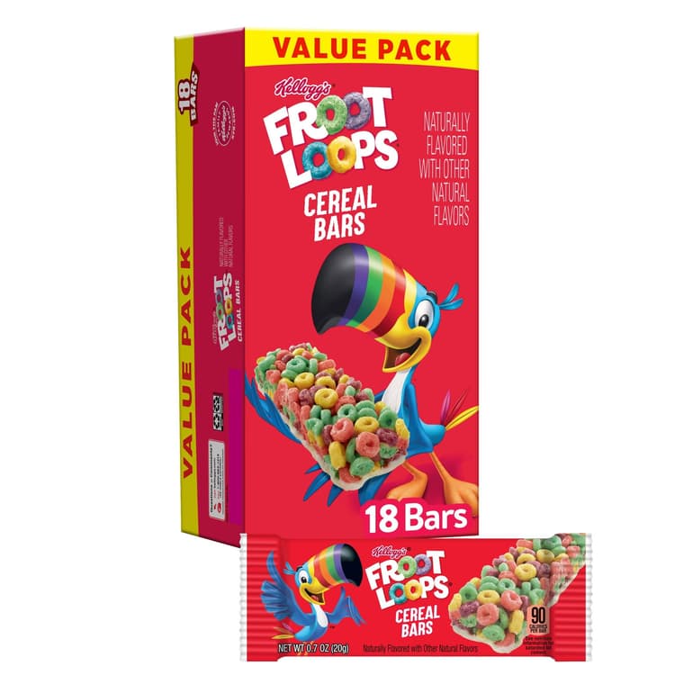 Froot Loops Cereal Breakfast Bar