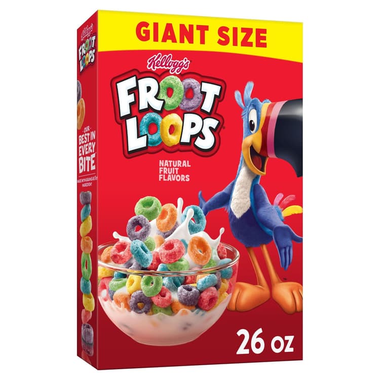 Kellogg'S - Froot Loops Giant Sz Cereal