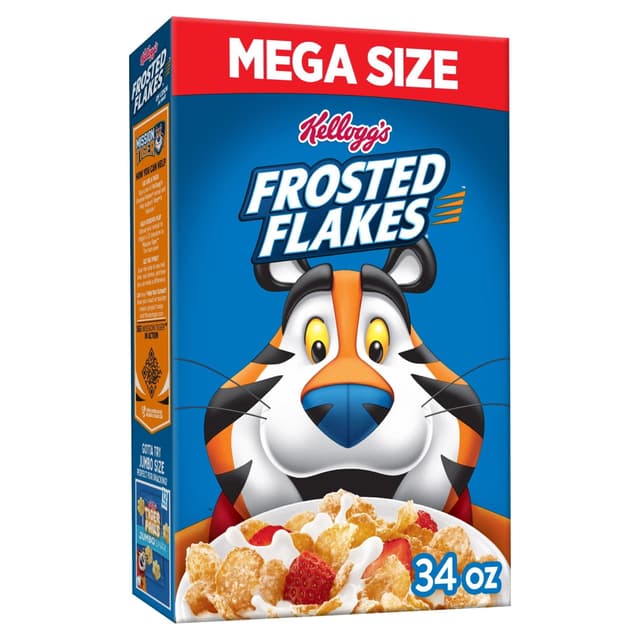 Is it Shellfish Free? Kellogg's Frosted Flakes Cold Breakfast Cereal, Original