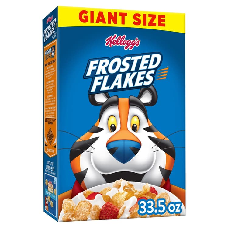 Kellogg'S Frosted Flakes Of Corn Breakfast Cereal