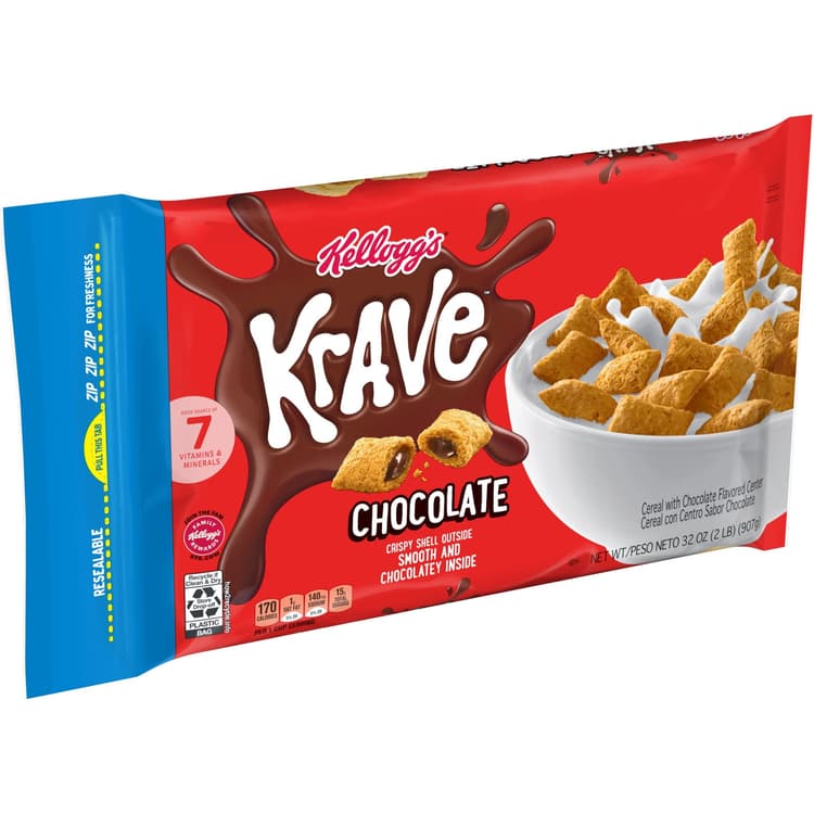 Kellogg'S Krave Chocolate Breakfast Cereal