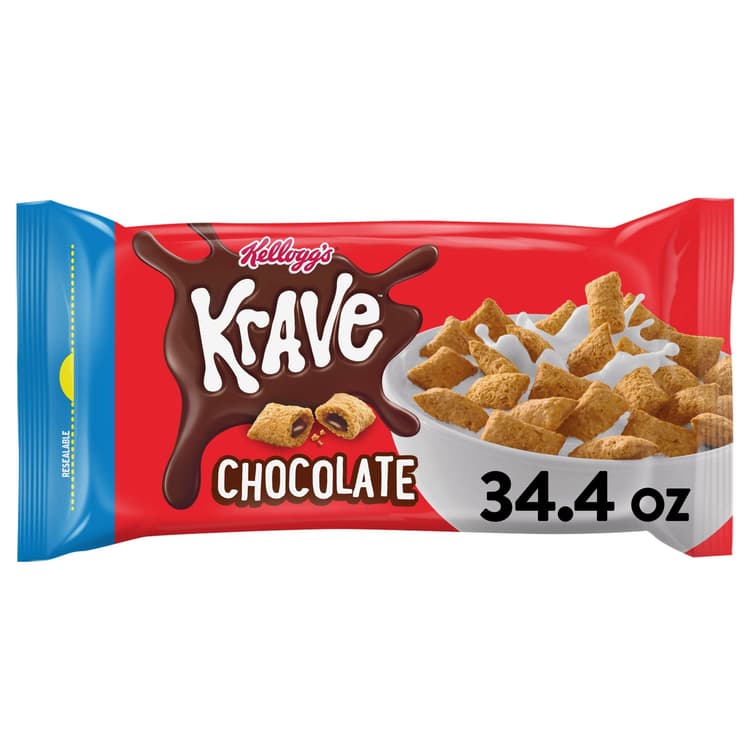 Kellogg'S Krave Chocolate Cold Breakfast Cereal
