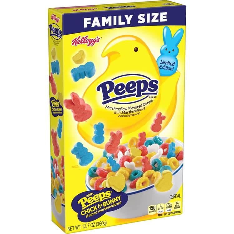 Kellogg'S Peeps Family Size Cereal
