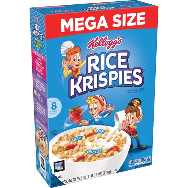 Is it Dairy Free? Kellogg's Rice Krispies Breakfast Cereal, Original