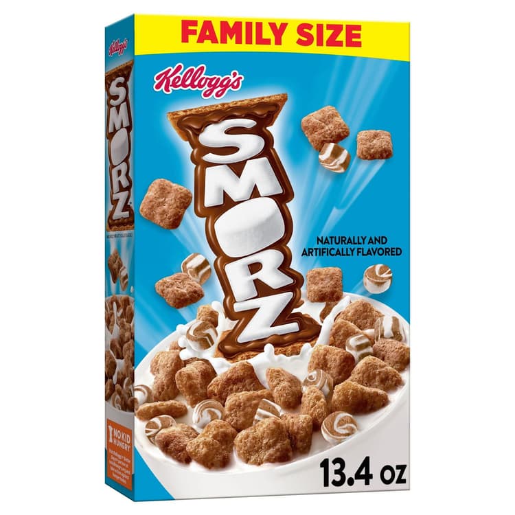 Kellogg'S Smorz Original Cold Breakfast Cereal, Family Size