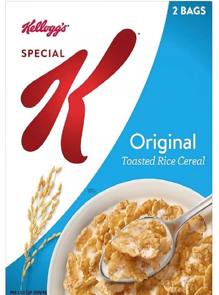 Special K, Cereal, Original, Toasted Rice