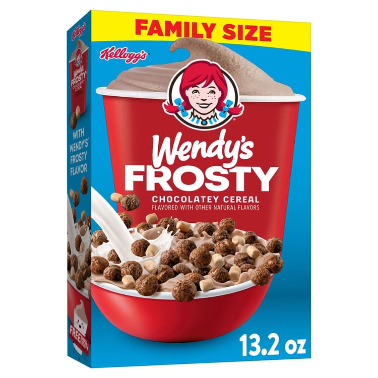 Kellogg'S Wendy'S Frosty Chocolatey Cereal