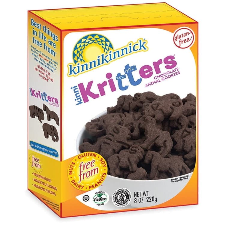 Kinnikritters Chocolate Animal Cookies