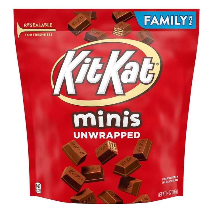 Kit Kat Minis Milk Chocolate Wafer Candy, Family