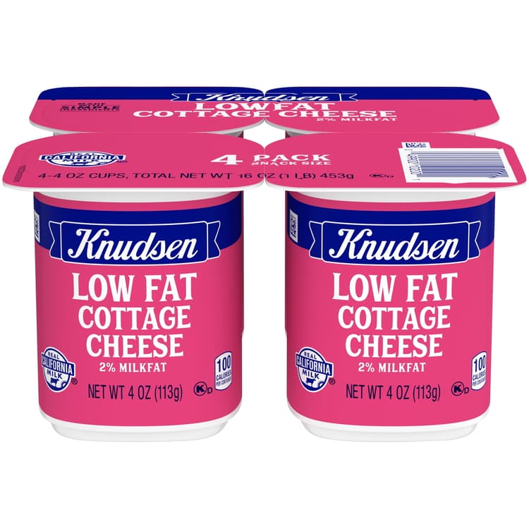 Knudsen Cottage Cheese On The Go Reduced Fat