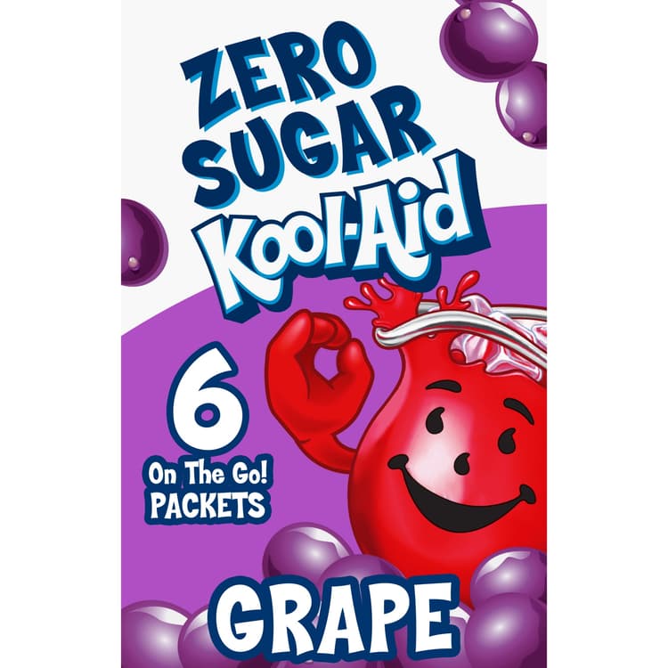 Kool-Aid On-The-Go Grape Sugar-Free Powdered Drink Mix