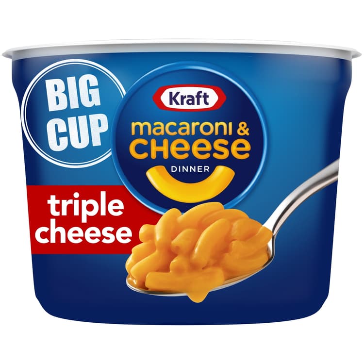 Kraft Macaroni & Cheese Dinner Triple Cheese Big
