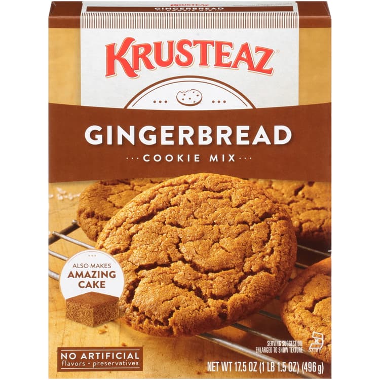 Krusteaz Cookie Mix Bakery Style Gingerbread