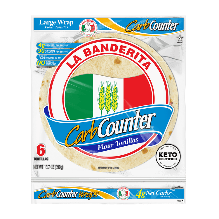 La Banderita Carb Counter Carb Lean Tortillas