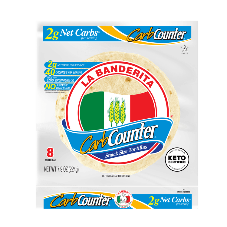 Carb Counter La Banderita Snack Size Tortillas