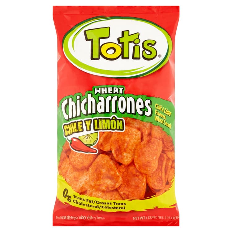 Totis Chicharones Chiliy Limon
