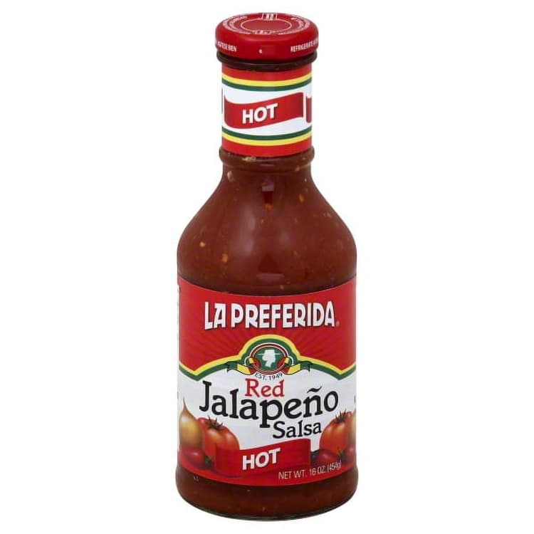 La Preferida Salsa Jalapeno Rojo Hot