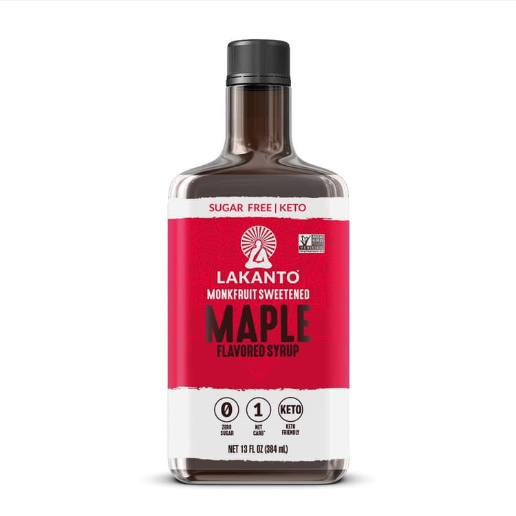 Lakanto Maple Flavored Sugar-free Monkfruit Syrup