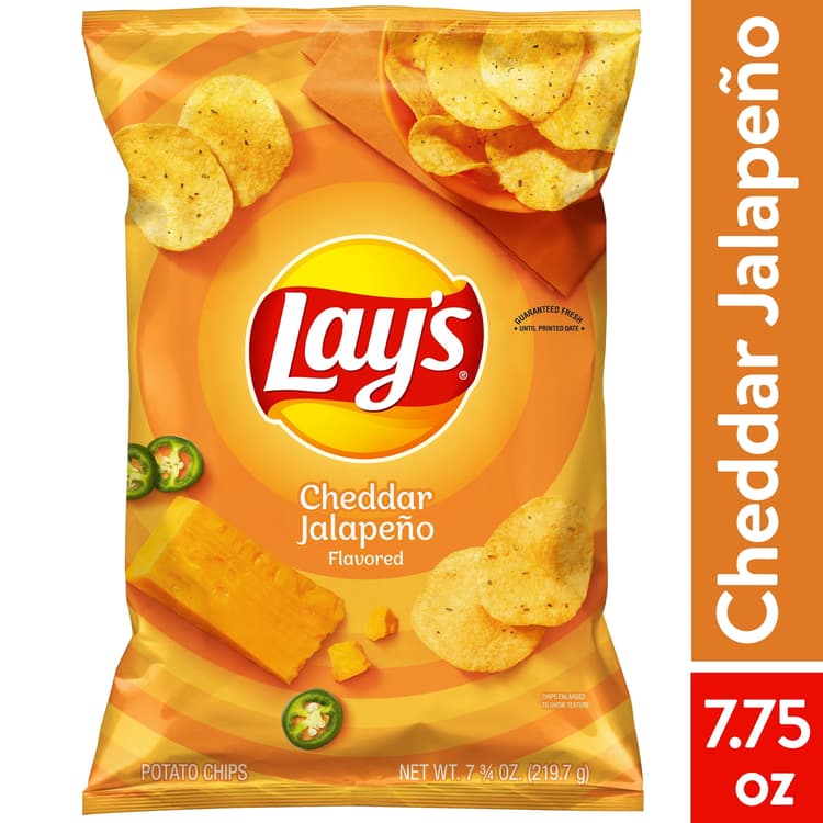 Lay's Cheddar Jalapeno Potato Chips