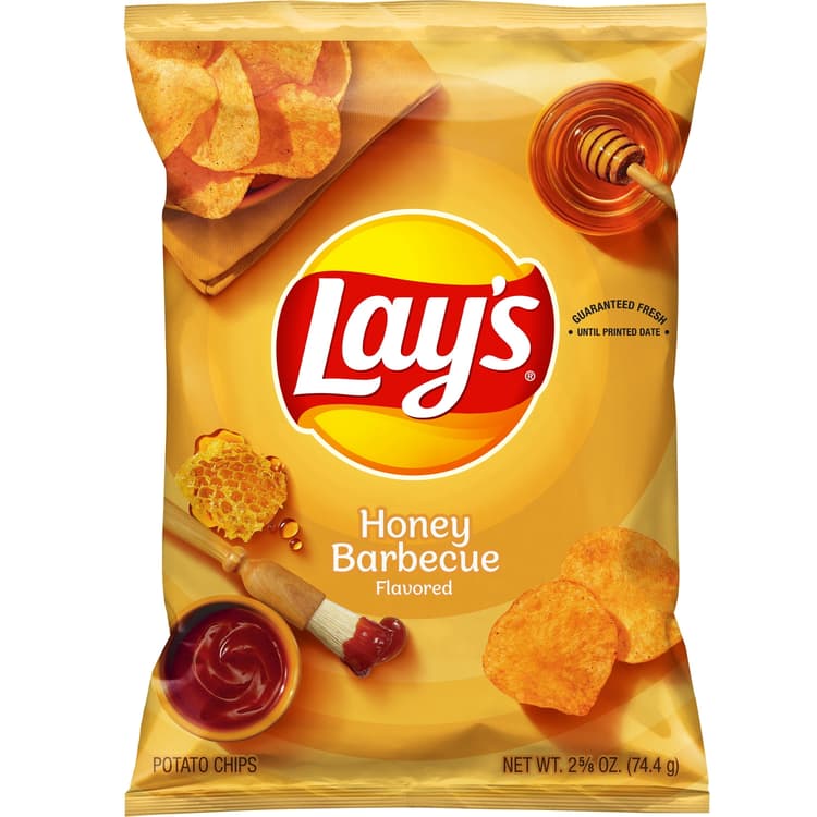Lay'S Honey Barbecue Flavored Potato Chips