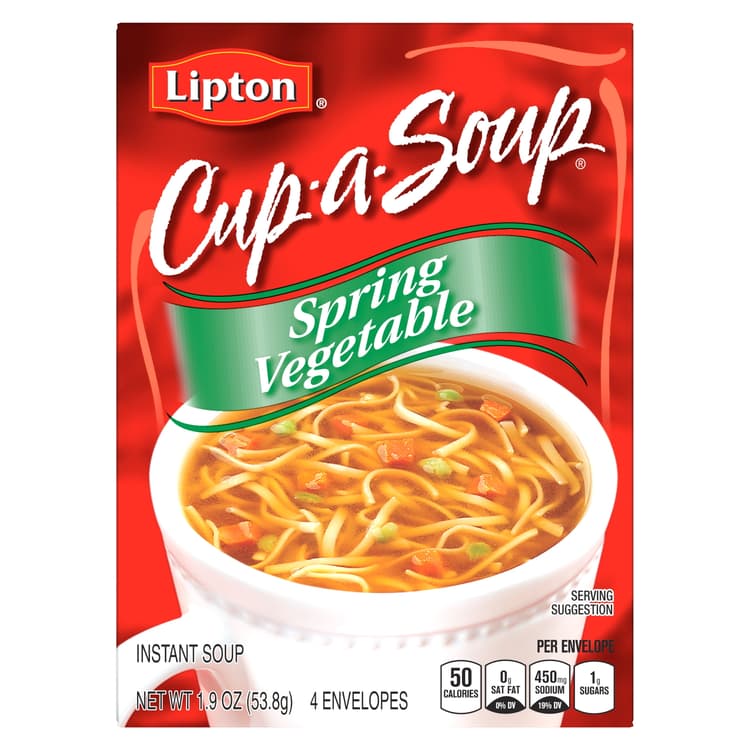 Lipton Spring Vegetable Cup A Soup