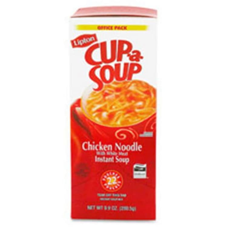 Lipton, Cup-A-Soup - Soup Mix, Instant, Chicken Noodle, With White Meat, Office