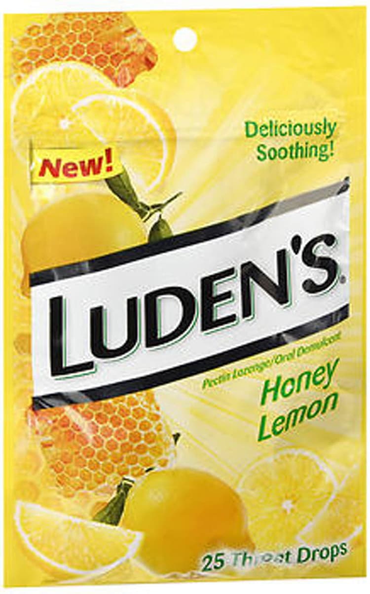 Luden'S Deliciously Soothing Throat Drops, Honey Lemon Flavor