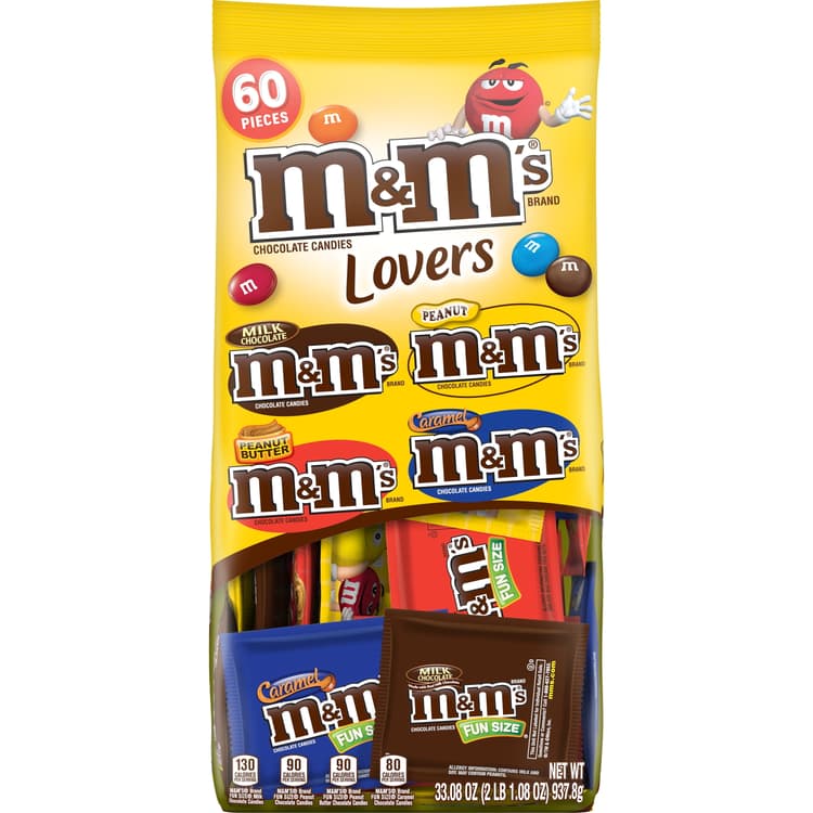 Mars Chocolate Candies, Lovers, Fun Size