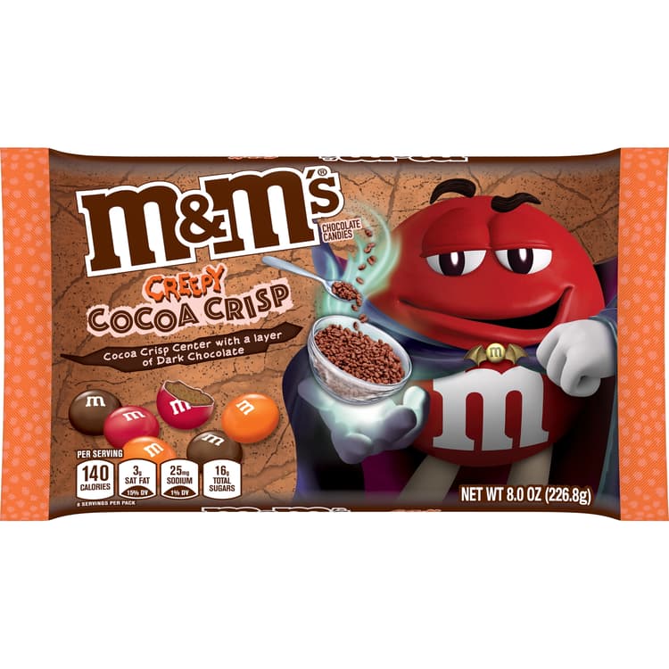 M&M'S Creepy Cocoa Crisp Chocolate Halloween Candy