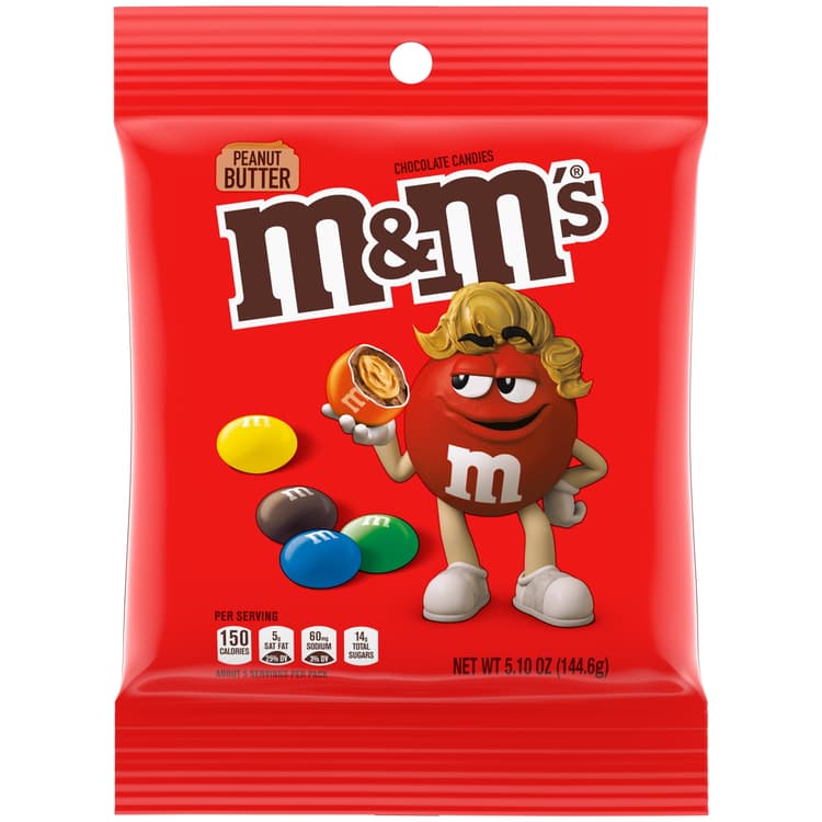 M&M'S Peanut Butter Chocolate Candies