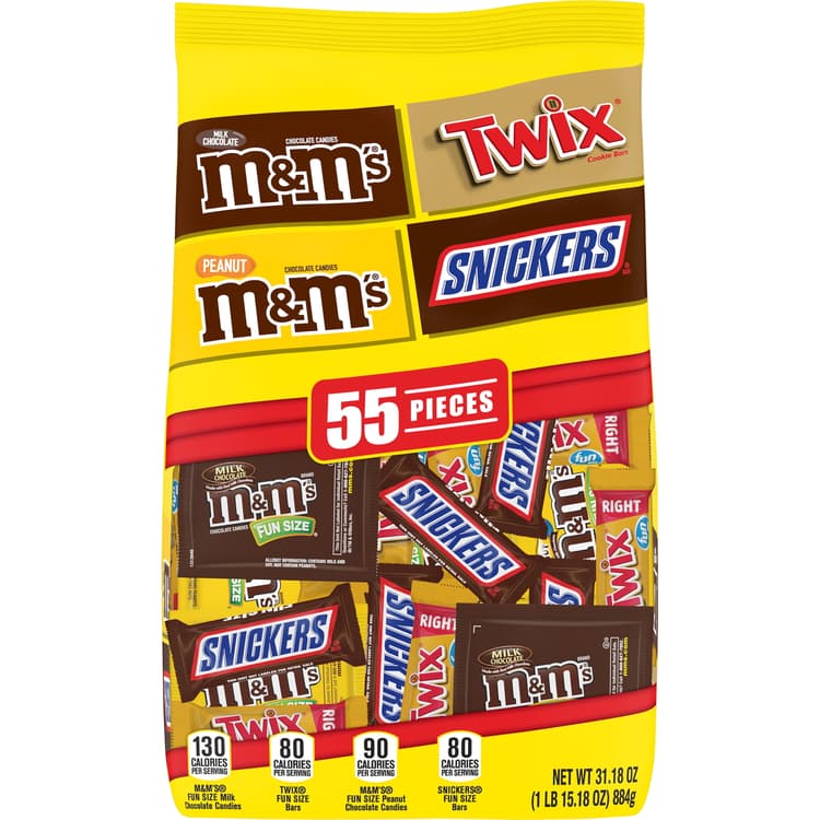 Mars Wrigley Fun Size Chocolate Variety Mix